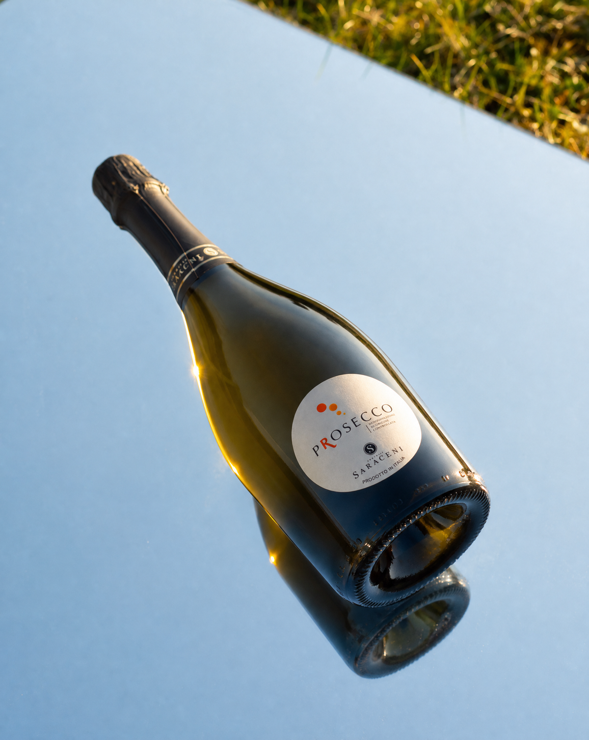 Editorial shot of Saraceni Prosecco DOC