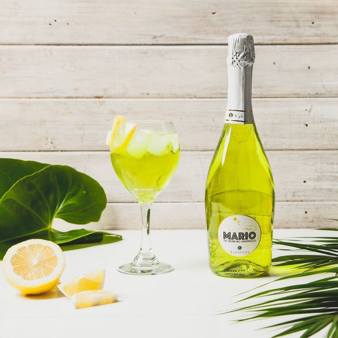 Mario! The Sparkling Lemoncello Sparkling wine, 750ml, 7.0% abv Saraceni Wines