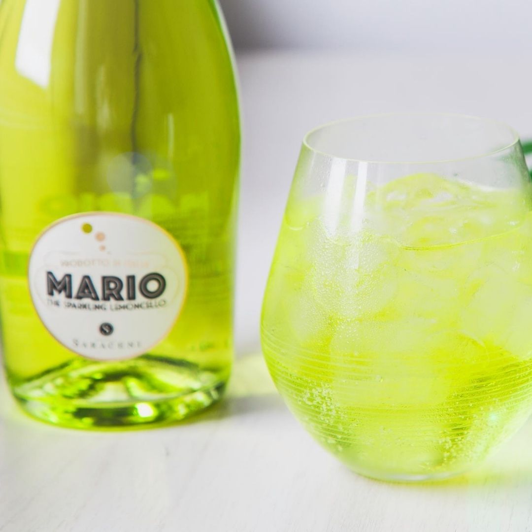 Mario! The Sparkling Lemoncello Sparkling wine, 750ml, 7.0% abv Saraceni Wines