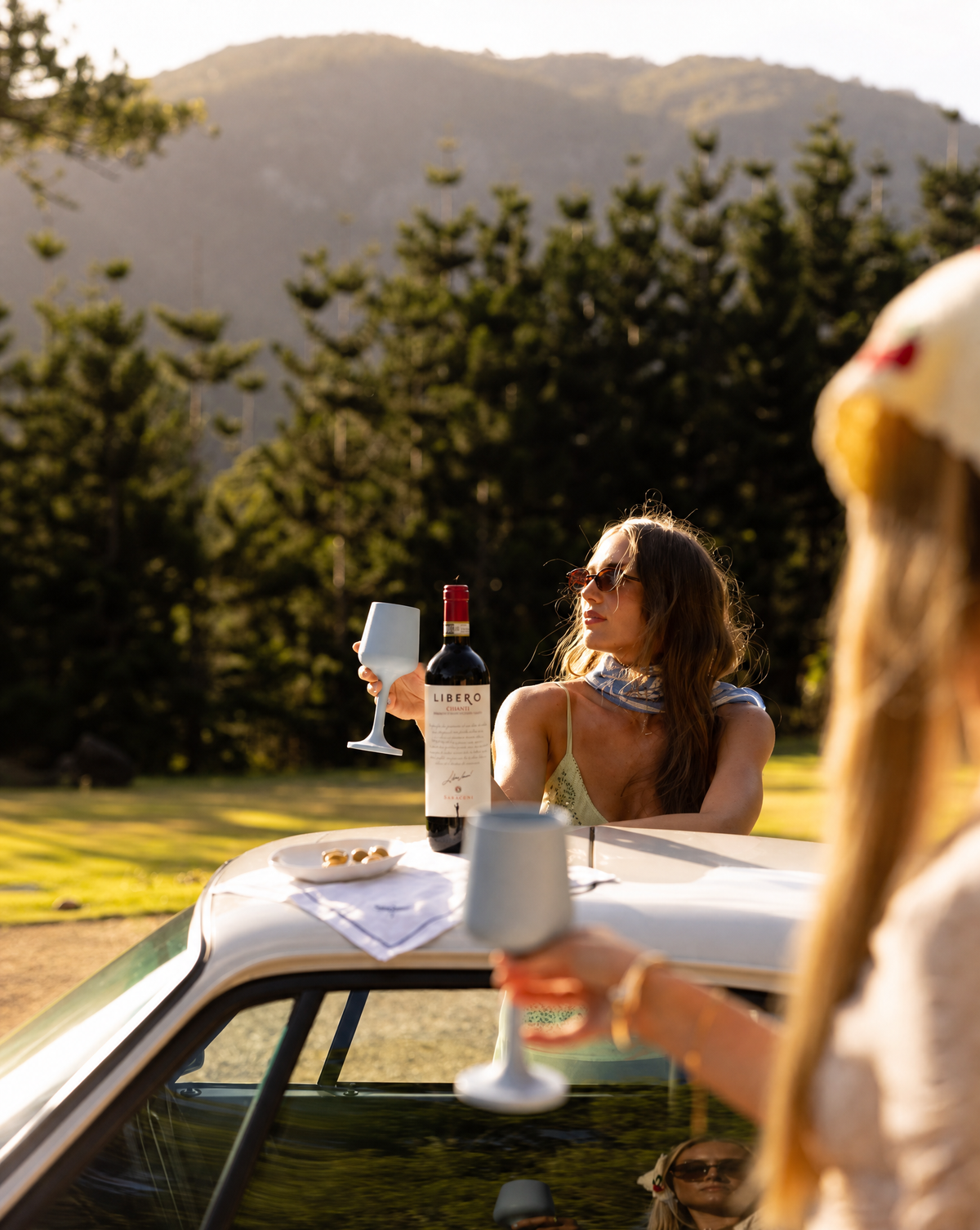 Editorial shot of Libero Chianti DOCG bottle and label